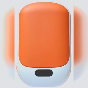 HW39 10000mAh 5-Hr Hand Warmer/Electric - Power Bank Rechargeable - USB ORANGE